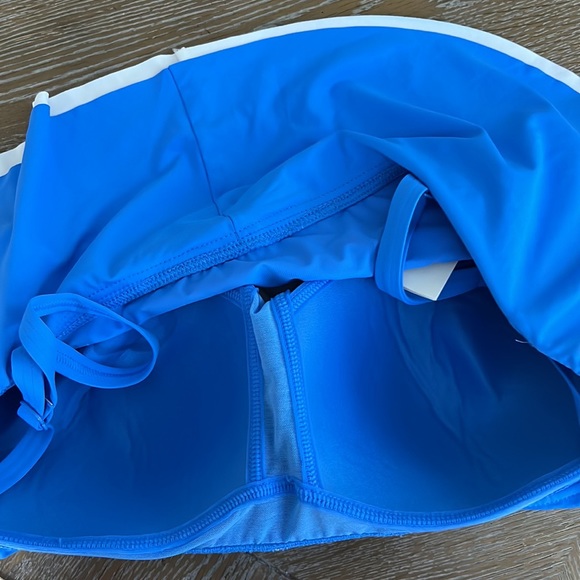 CONTOURS by COCO REEF Shapemaker Swimwear Agate Bandeau Azure Top 16/40D - Picture 14 of 15